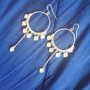 Silver earings